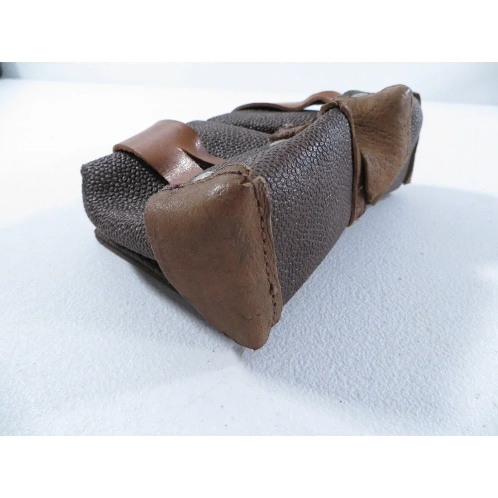 Mosin Nagant Dual Leather Ammo‎ Pouch Russian USSR Dated 1952